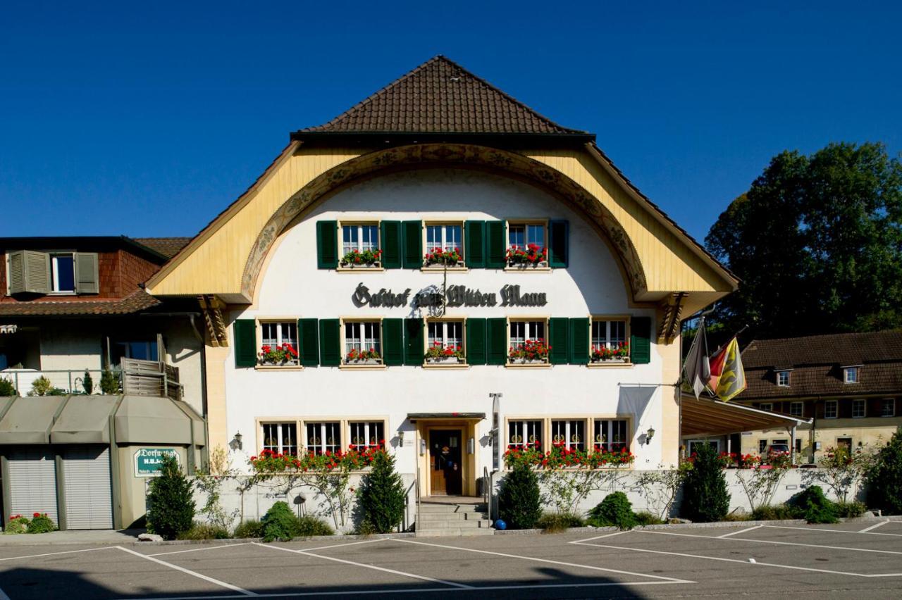 Gasthof Zum Wilden Mann Aarwangen Экстерьер фото